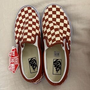 Vans Checkerboard Slip-On Sneakers